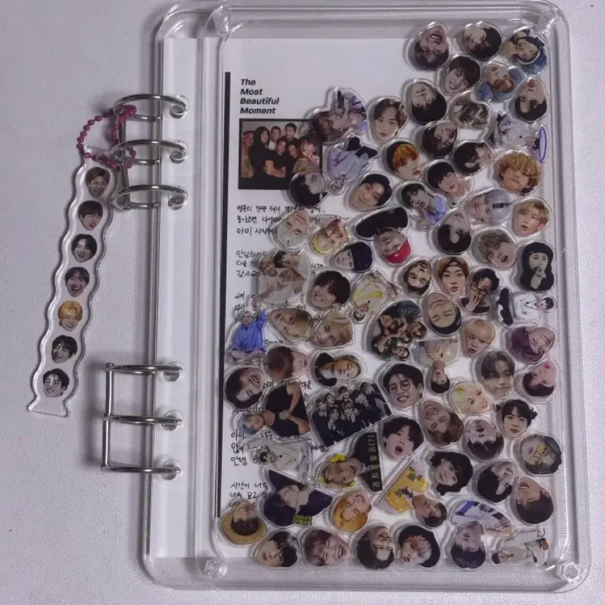 방탄 와글와글 소년단 아크릴바인더