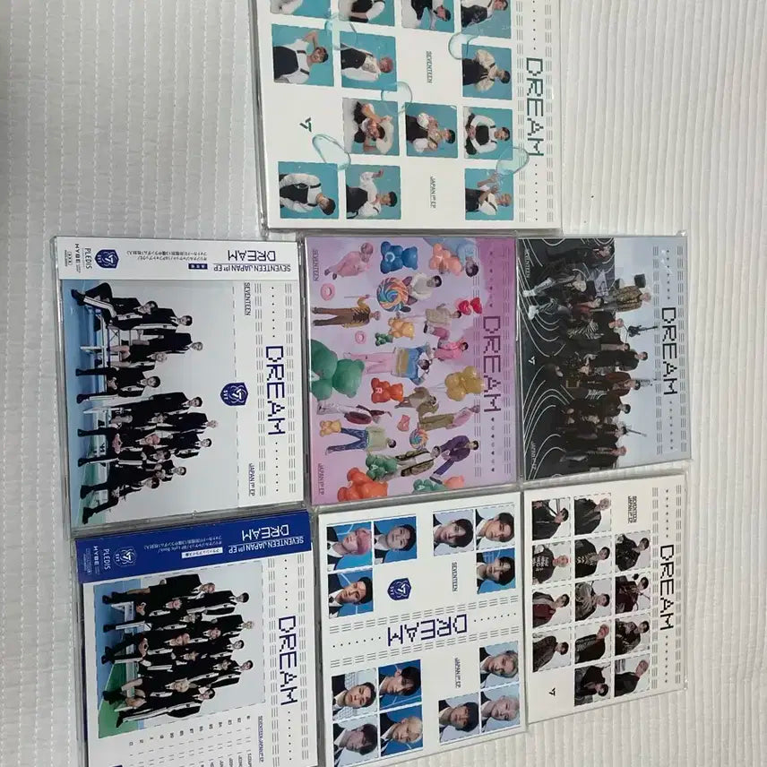 세븐틴 일본 앨범 Dream 포카 특전 포함