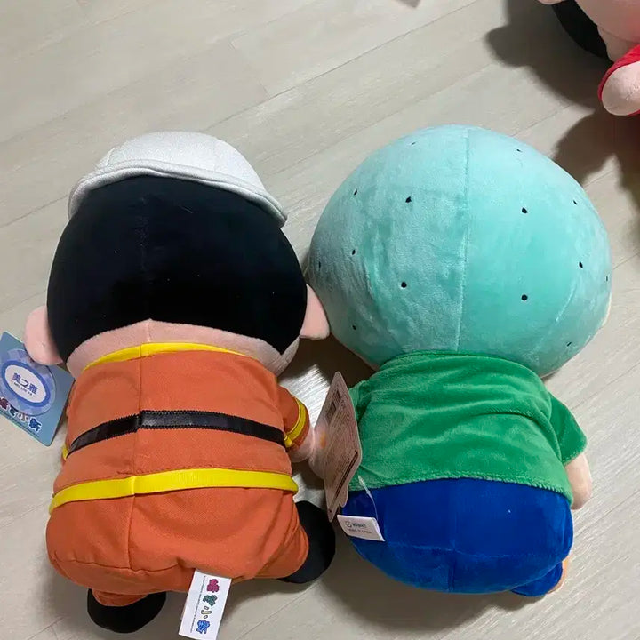 (새상품)소방관짱구 훈이 대형인형