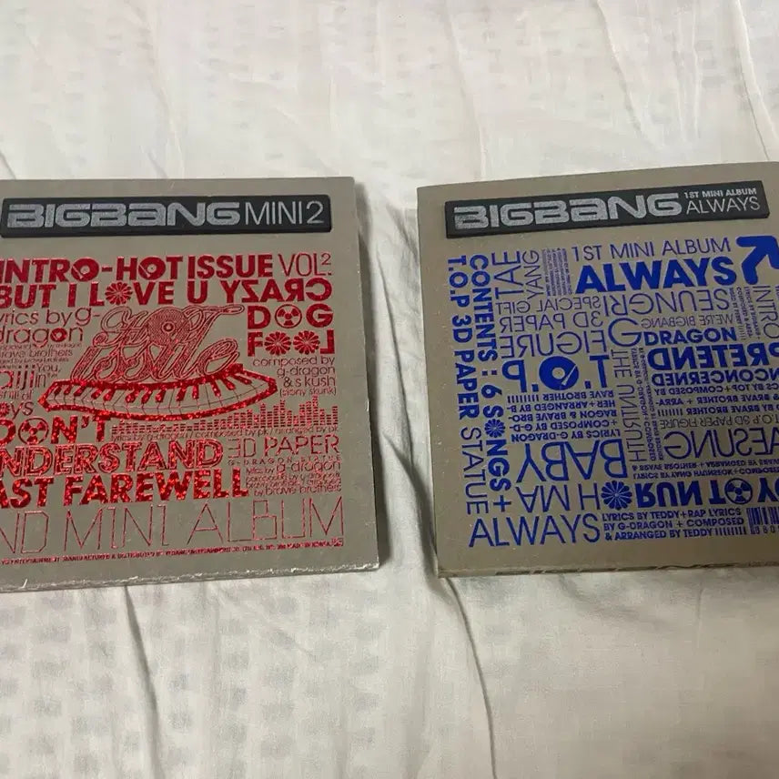 빅뱅 미니2집/1집 Always 앨범 세트
