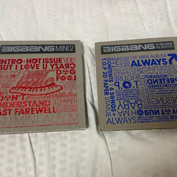 빅뱅 미니2집/1집 Always 앨범 세트