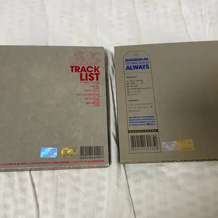 빅뱅 미니2집/1집 Always 앨범 세트