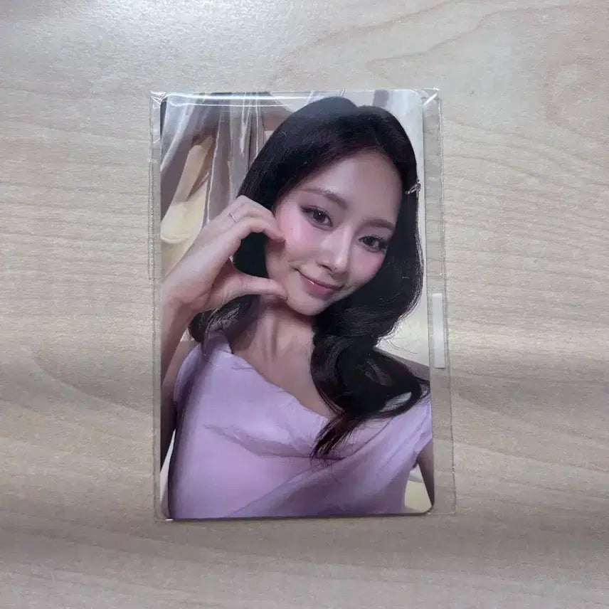 트와이스 쯔위 포카 (인천콘 md 특전)