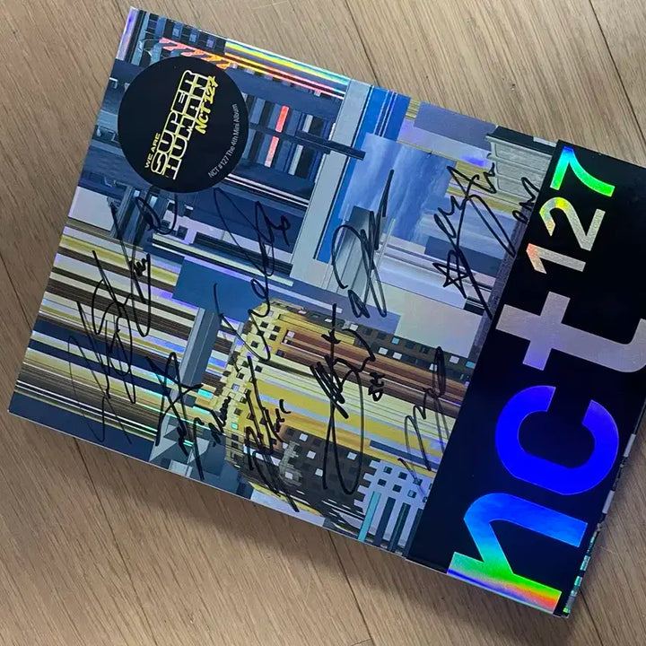 NCT 127 Superhuman 친필 앨범 + 포카