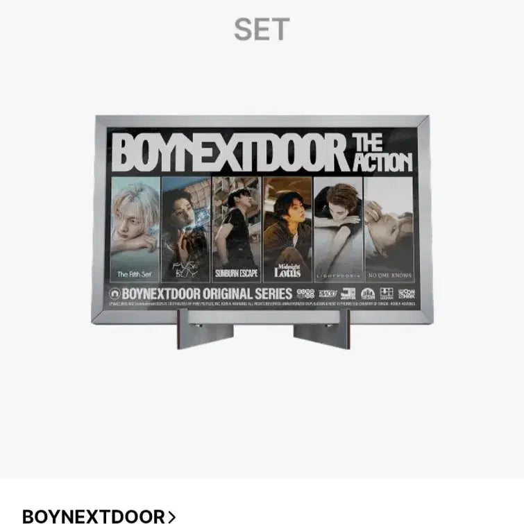 Boynextdoor The Action 미개봉 원가이하