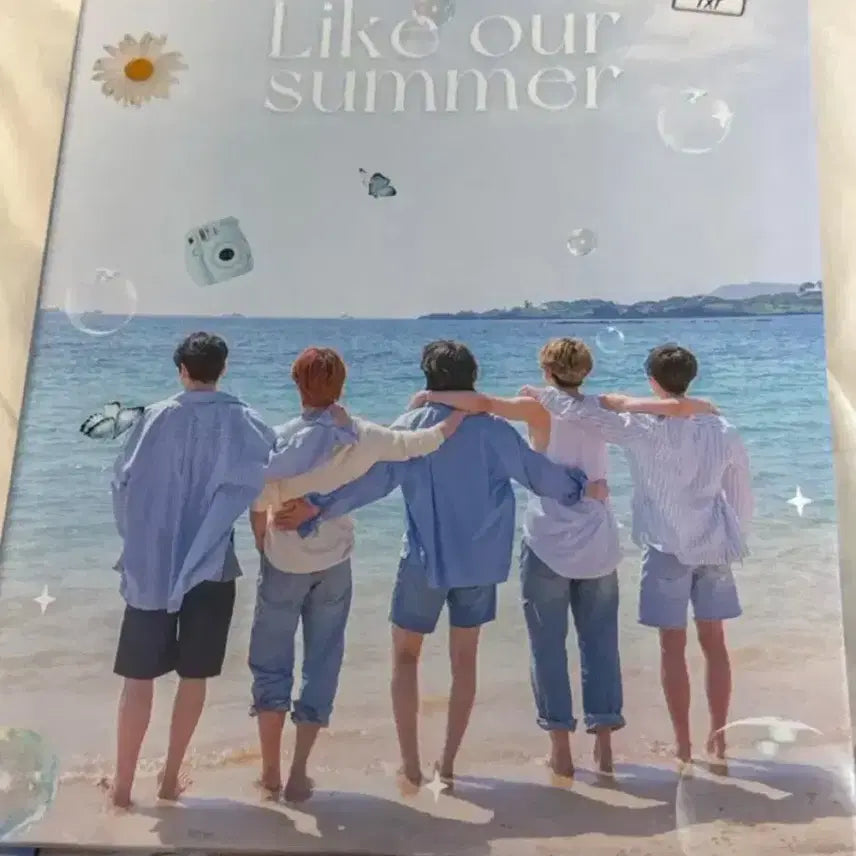 새상품 투바투 투모로우바이투게더 Like Our Summer 6공 바인더