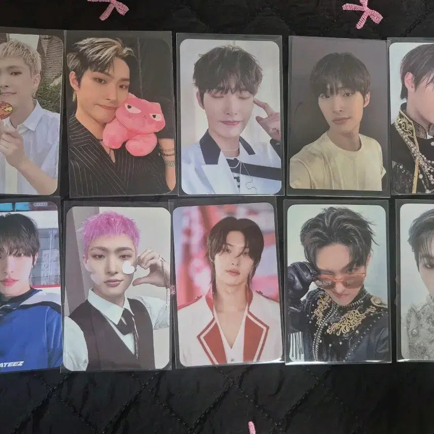 에이티즈 민기 포토카드 일괄 양도