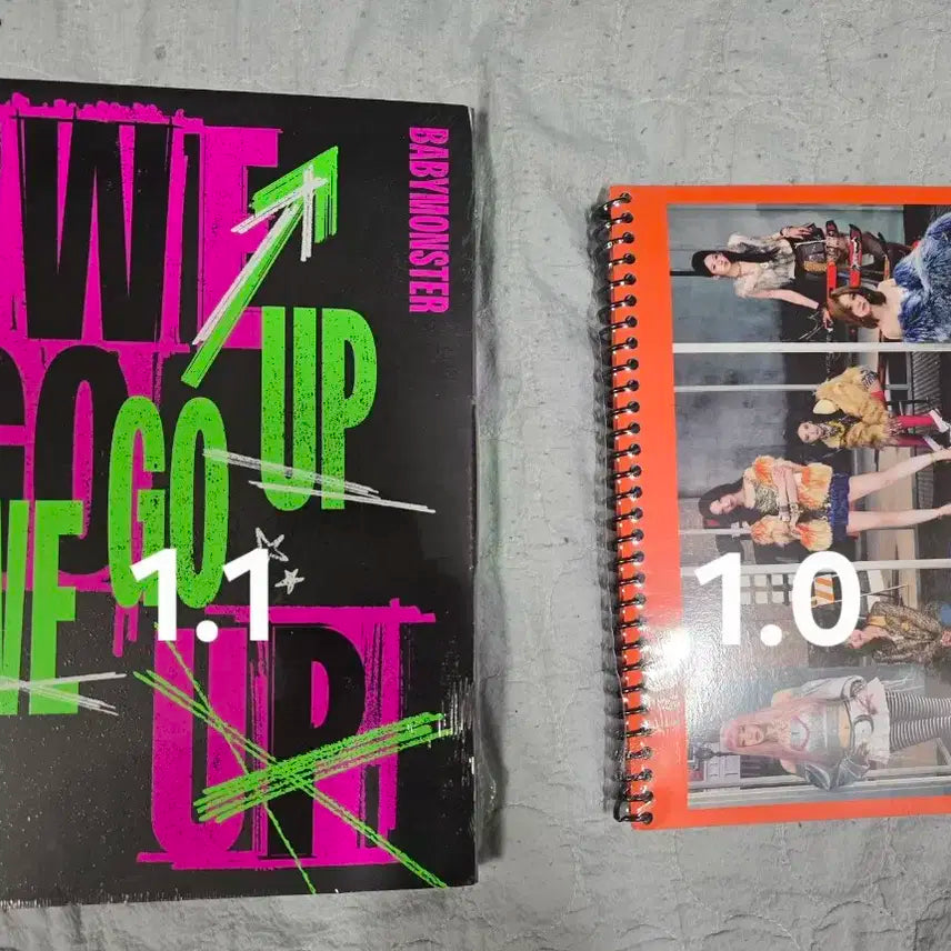 베이비몬스터 we go up 미개봉앨범