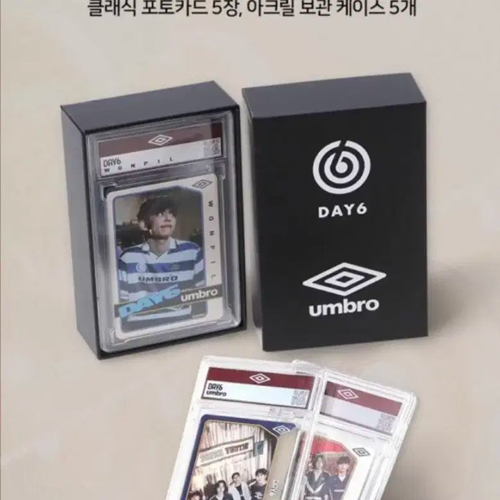 DAY6 데이식스 Umbro 포토카드 패키지