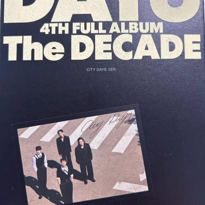 데이식스 the decade 개봉앨범 판매