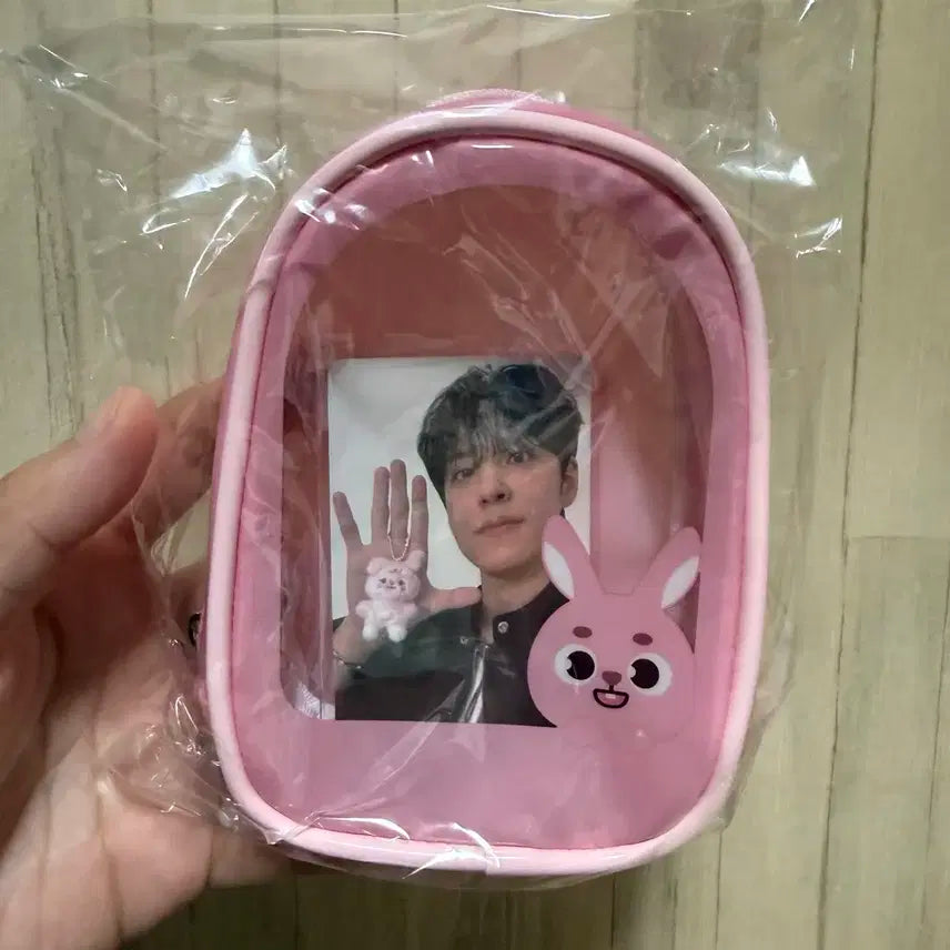 데이식스 데니멀즈 클리어 플러시 파우치 필