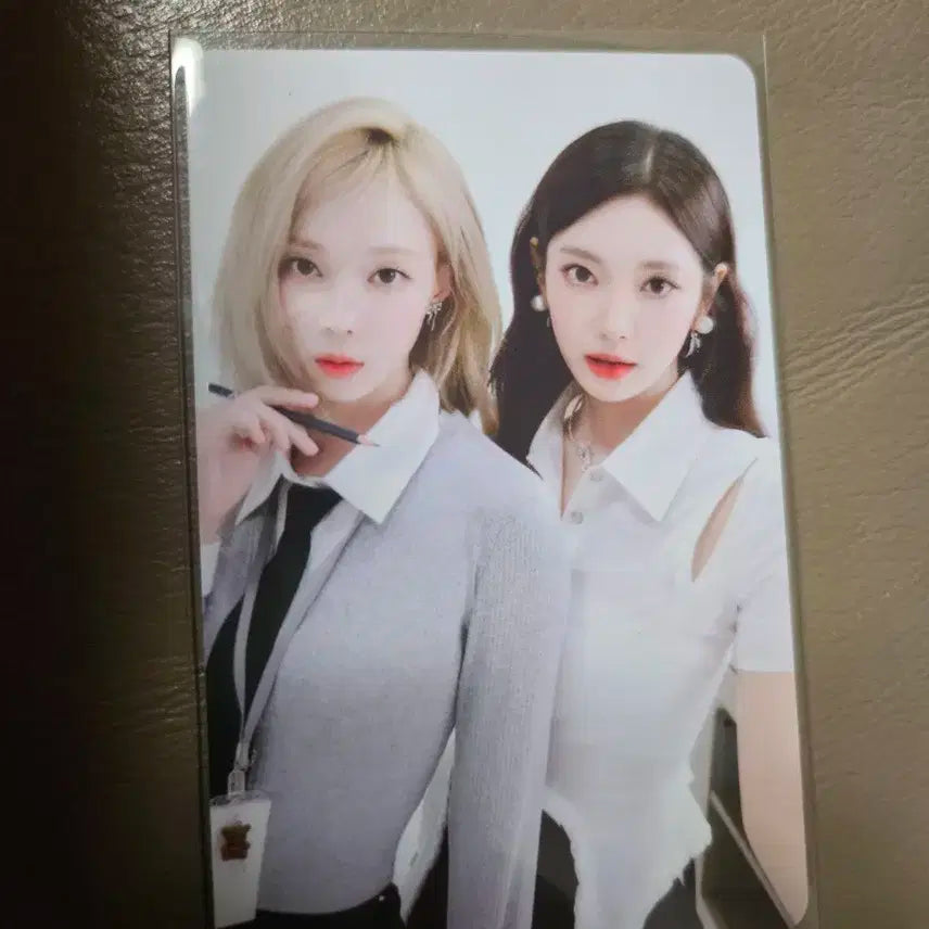 에스파 유닛 포카 윈터 닝닝 2025시그 포카 B버전