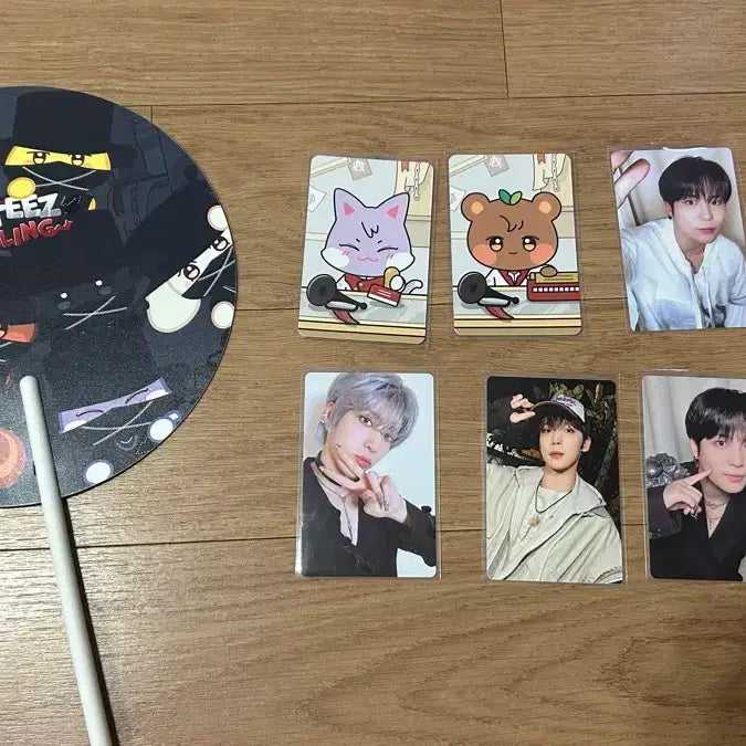 에이티즈 종호,윤호,민기 포카