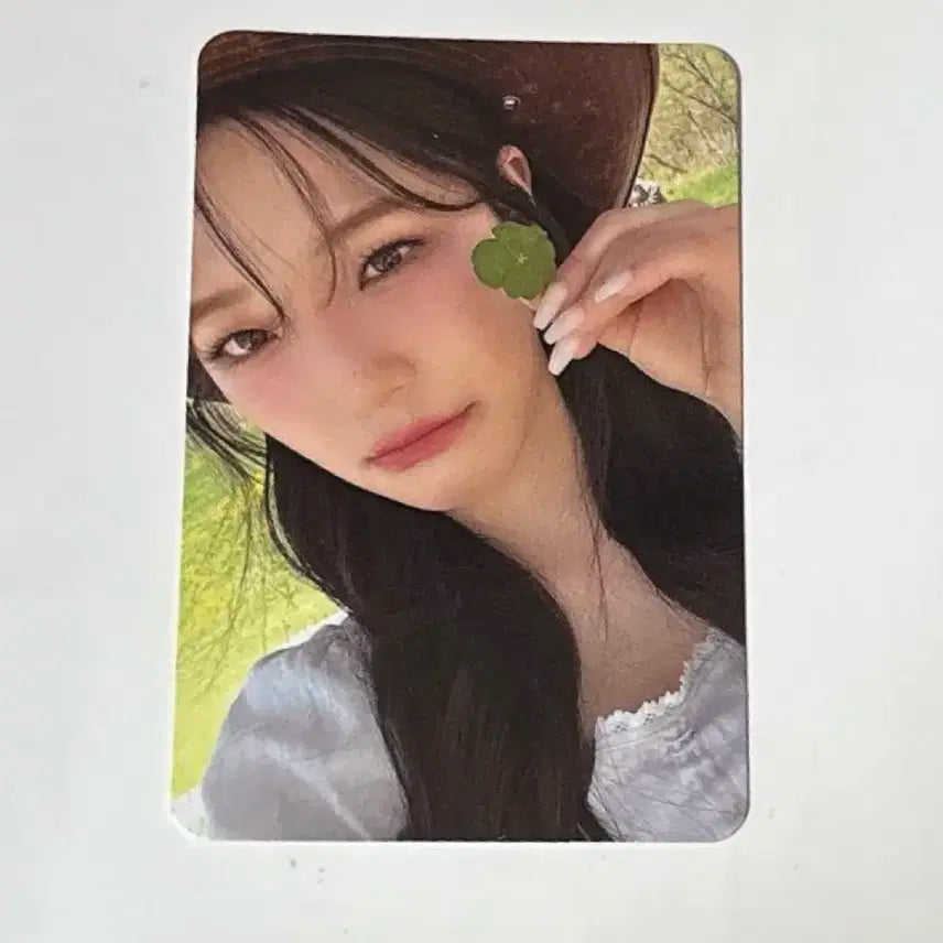 프로미스나인 백지헌 프롬써머 포토북 팜버전 포토카드 클로버