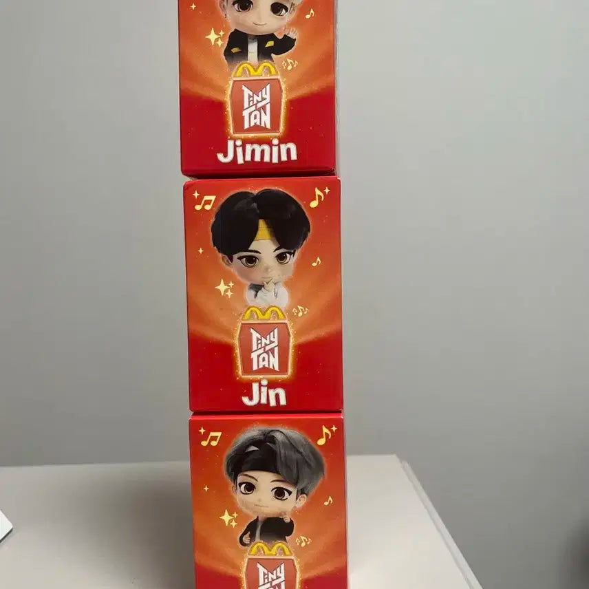 맥도날드 해피밀 방탄소년단 BTS 지민/진/뷔