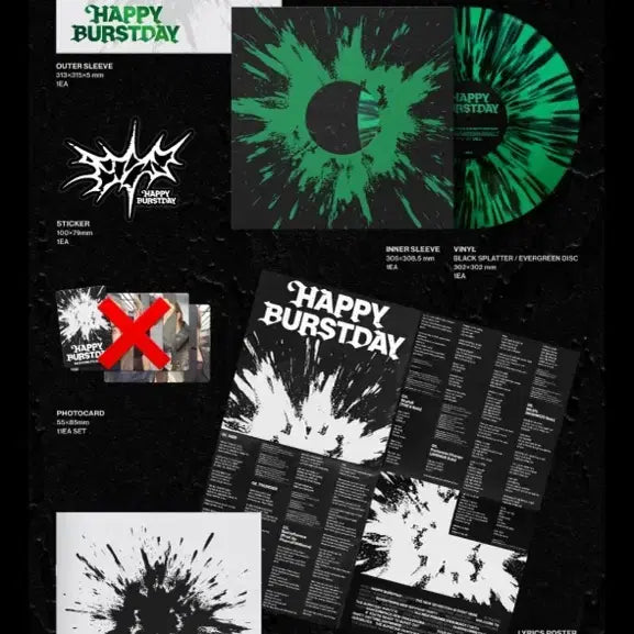 (LP)세븐틴 정규5집 Happy burstday LP양도