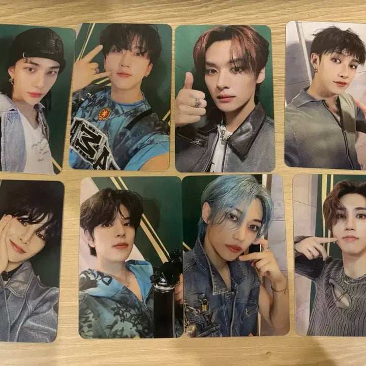 스트레이키즈 락 미니앨범 개봉만 전원 포토카드