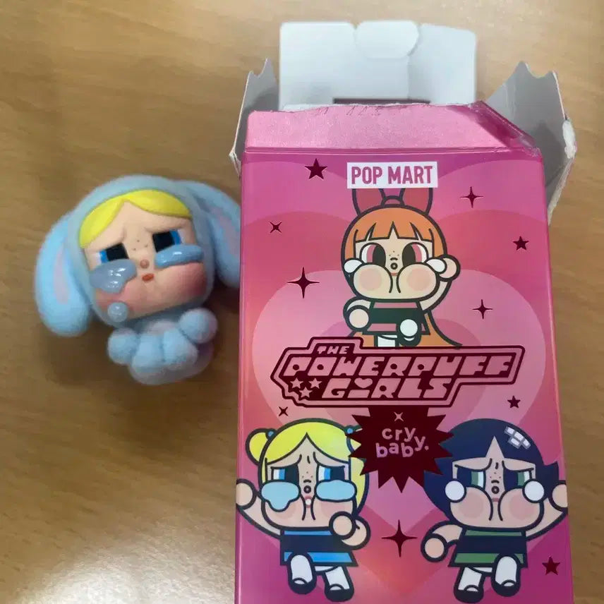 팝마트 파워퍼프걸 크라이베이비 인형 랜덤 피규어 (버블)