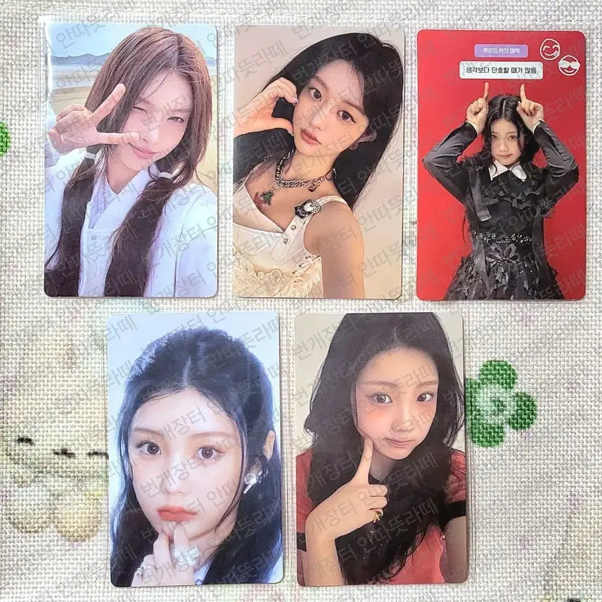 아일릿포카 아일릿포카일괄 윤아민주원희 포카