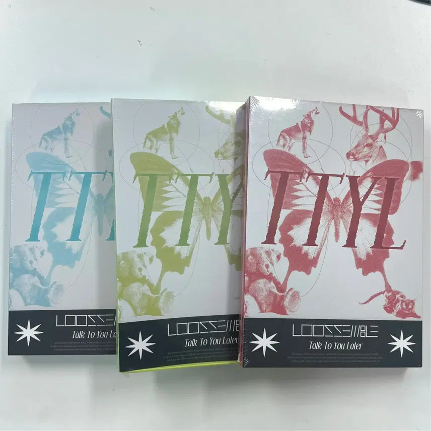 루셈블 TTYL 3집 미개봉 앨범 세트(3장 일괄)