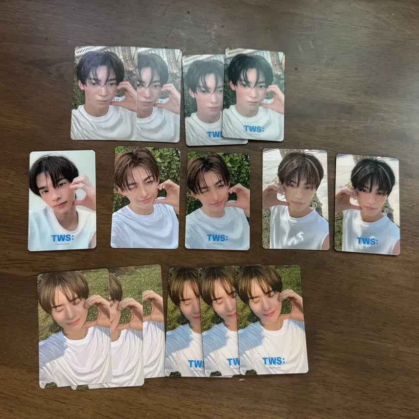 투어스 썸머비트 거울 포카 일괄