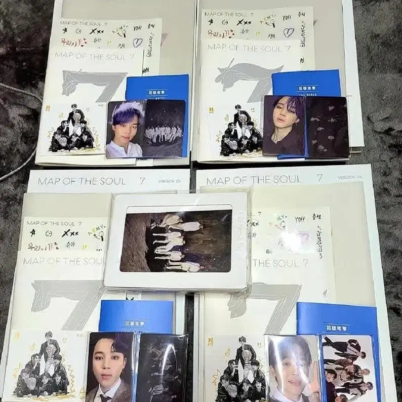 방탄 맵솔 7 지민 포카 + 단테 포카 + 위버스 특전 세트