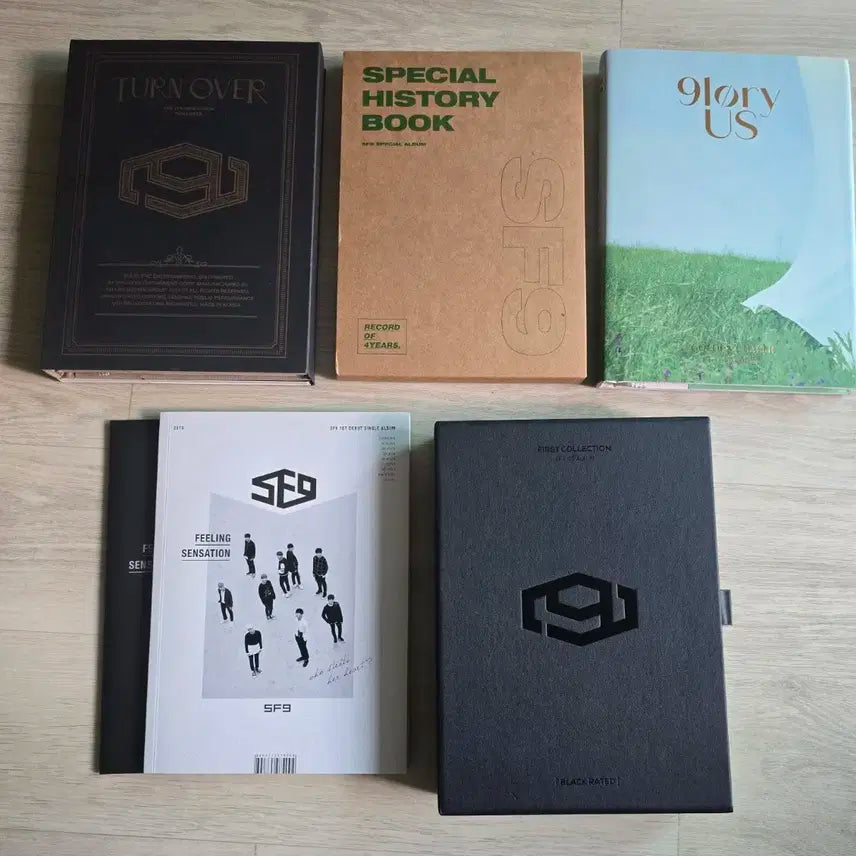 sf9 앨범 일괄 판매합니다.