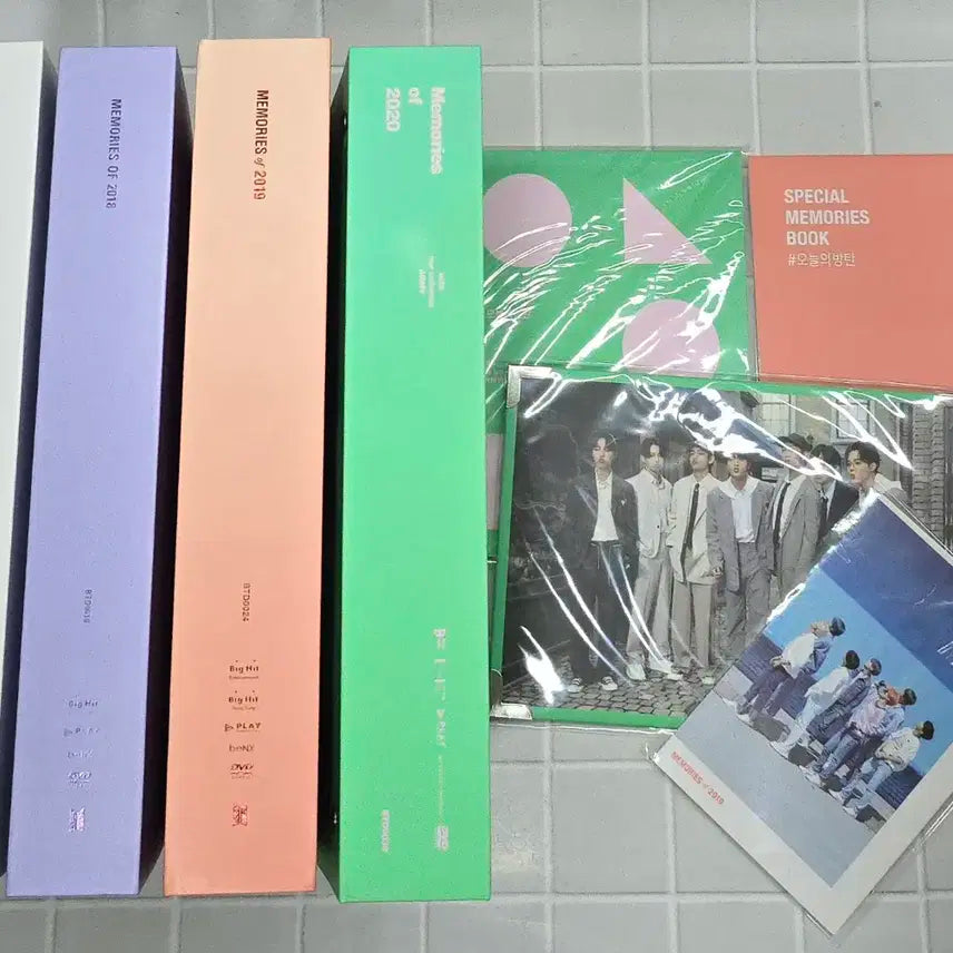방탄소년단 메모리즈 dvd 세트 2017-2020 bts memories