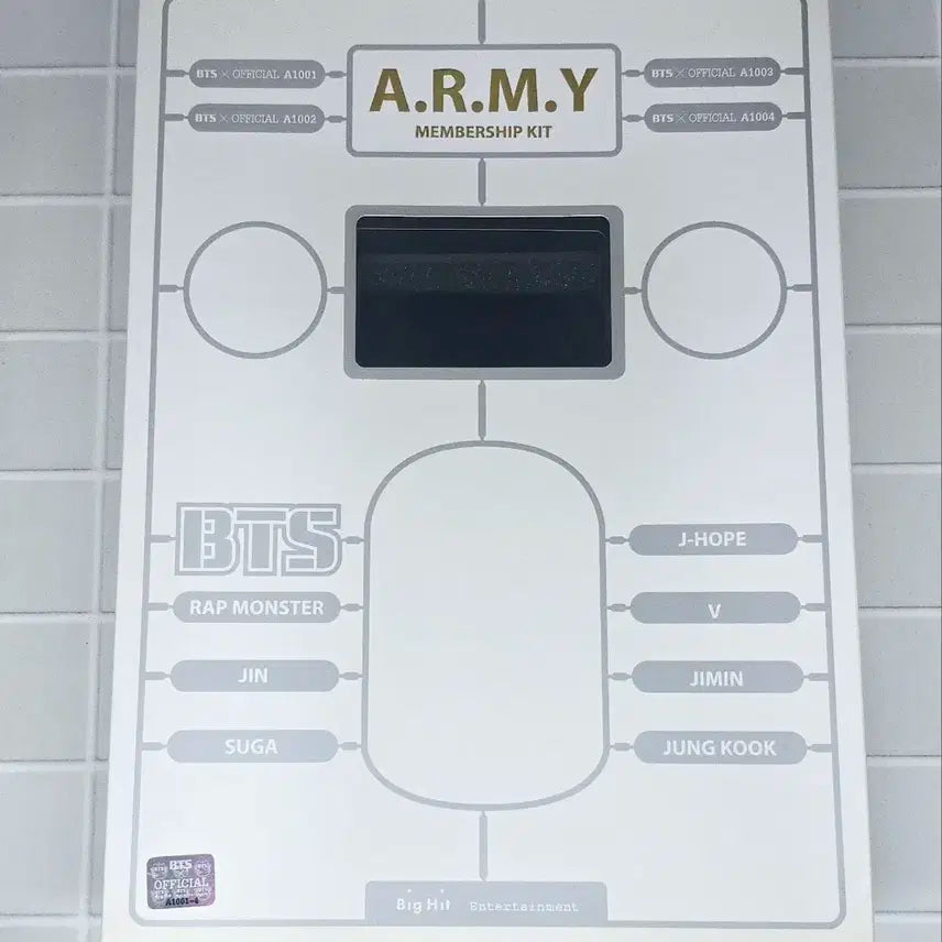 방탄소년단 아미키트 1기 bts 1st army kit 방탄아미1기