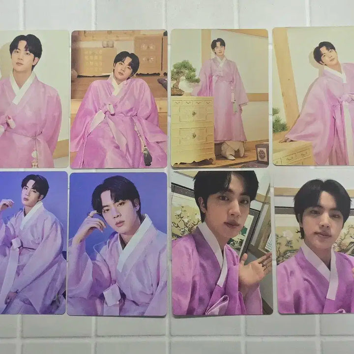 방탄소년단 달마중 미니 포카 진 8장 bts dalmajung jin