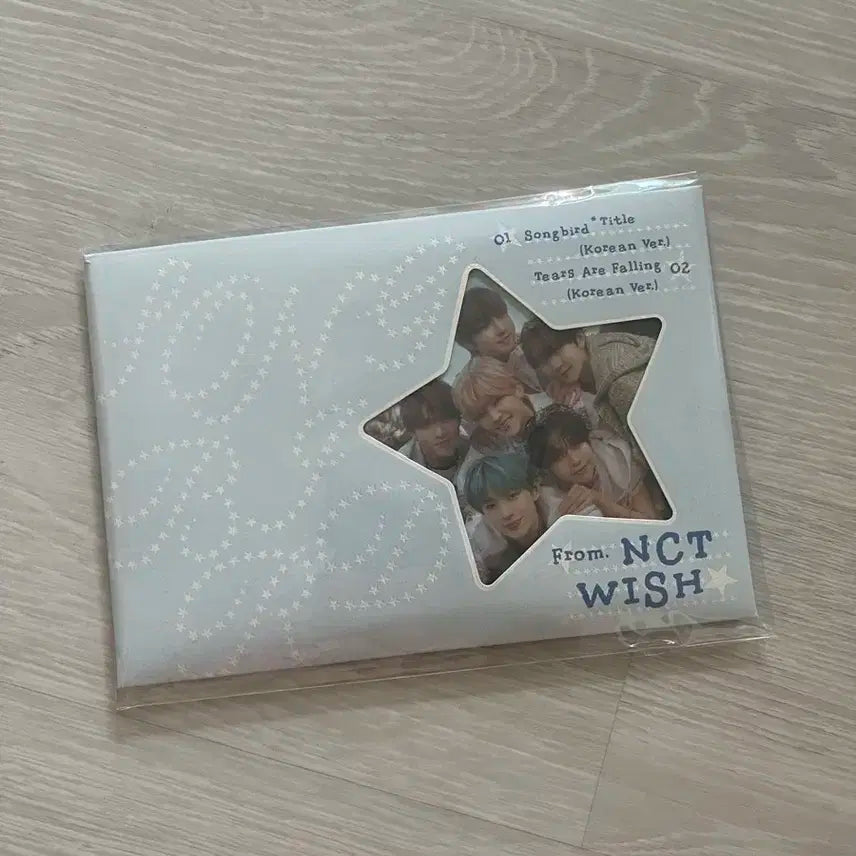 시온 재희 포카 엔시티 위시 싱글 앨범 Songbird letter