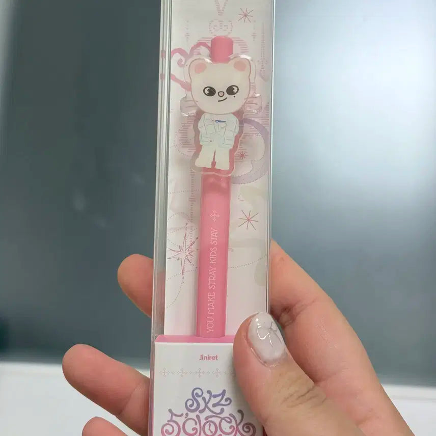 (미개봉) 스키주 캐릭터 젤 펜(지니렛)