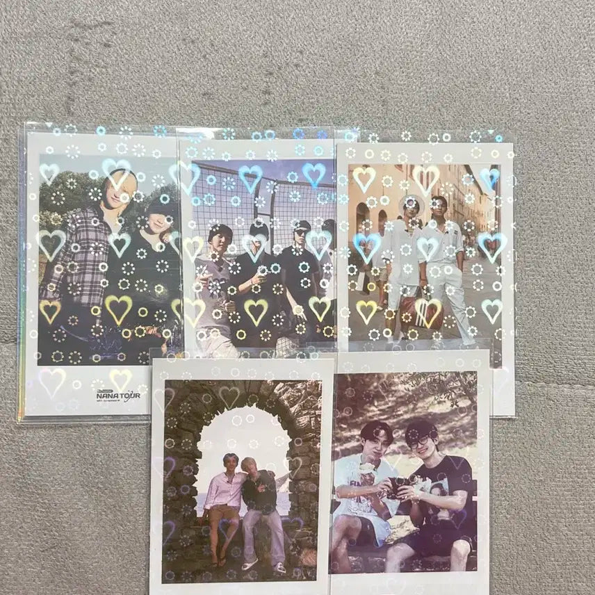 세븐틴 나나투어 유닛포카 일괄5장