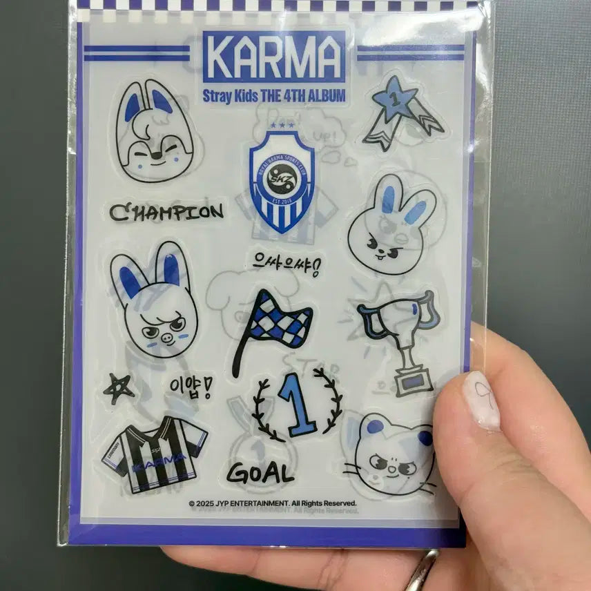 (미개봉) 카르마 스키주 타투 스티커
