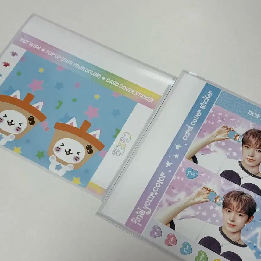 엔시티 위시 유우시 버블냥 카드스티커 일괄 양도