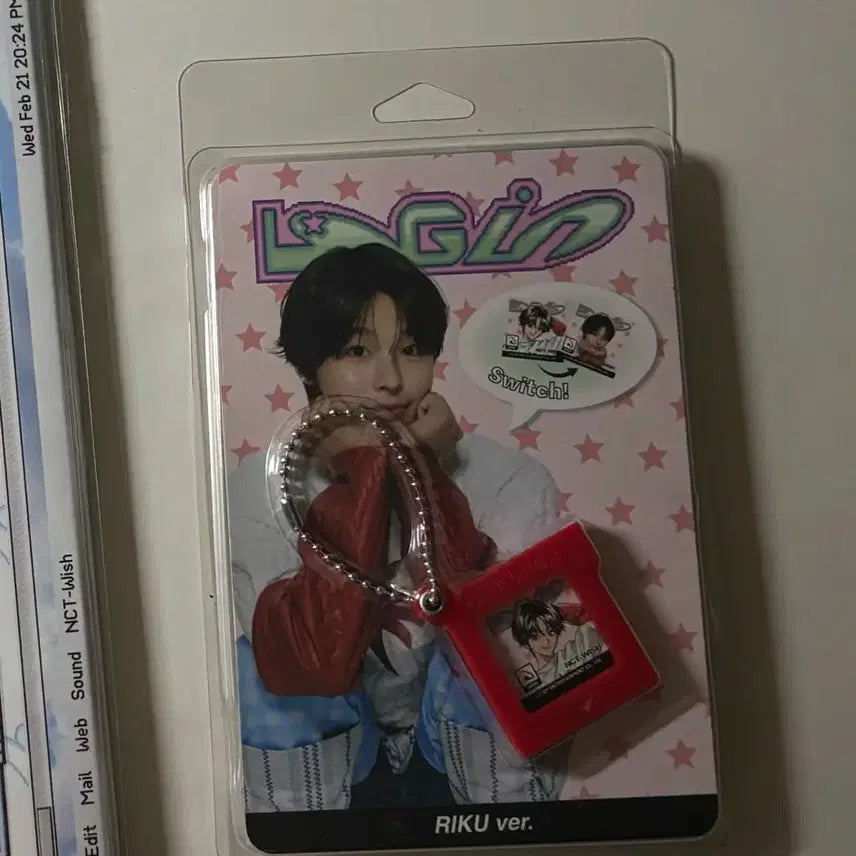 엔시티 위시 리쿠 로그인 키링