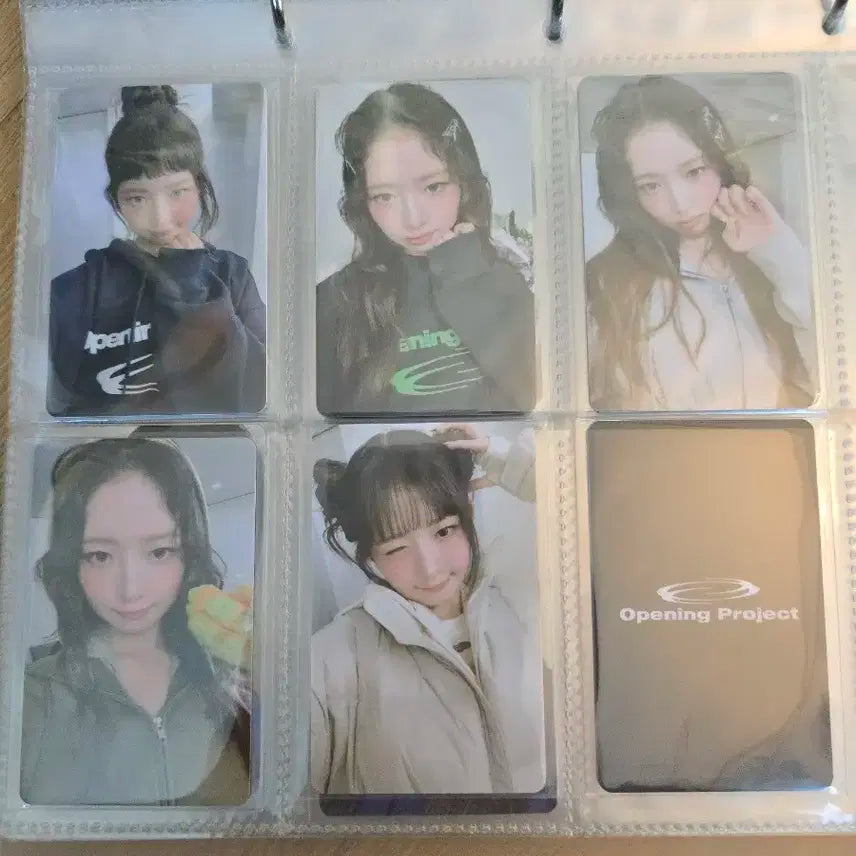 오프닝프로젝트 레이 한정 포토카드