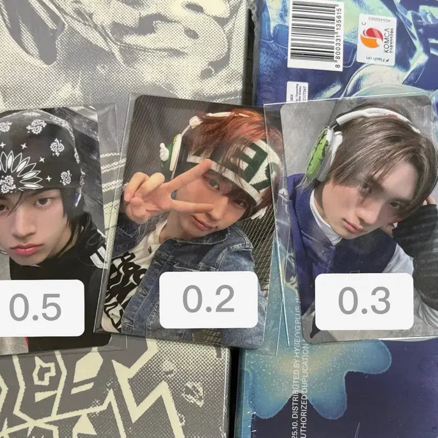 투어스 플레이하드 포토카드 특전 포카 앨범  양도