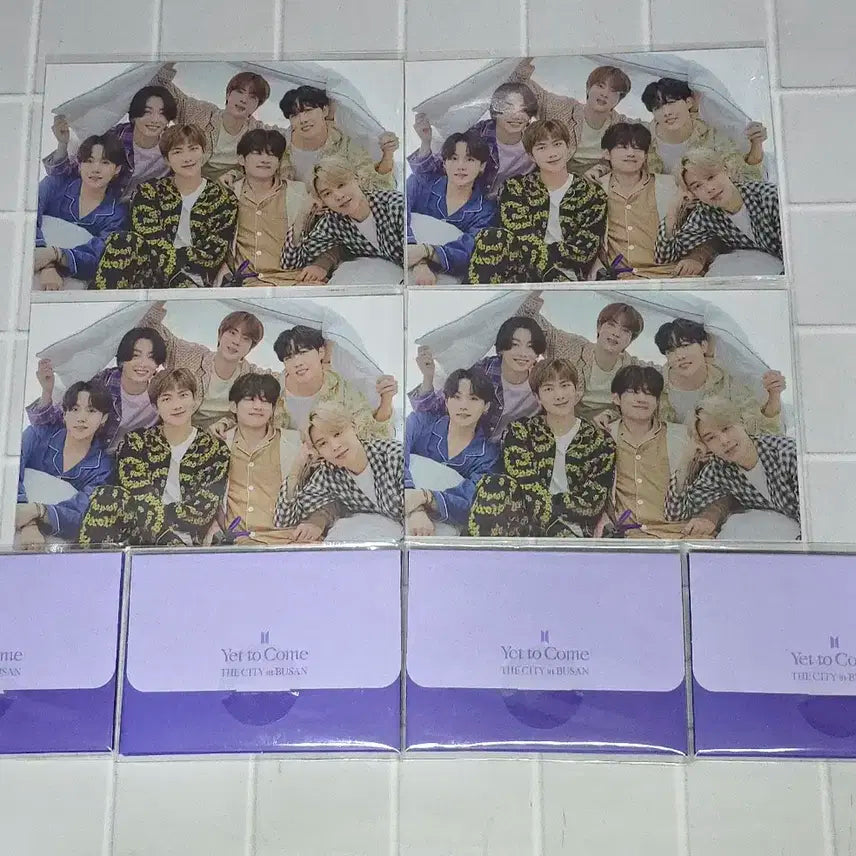 방탄소년단 yet to come 부산 콘서트 호텔 포토카드 세트 bts