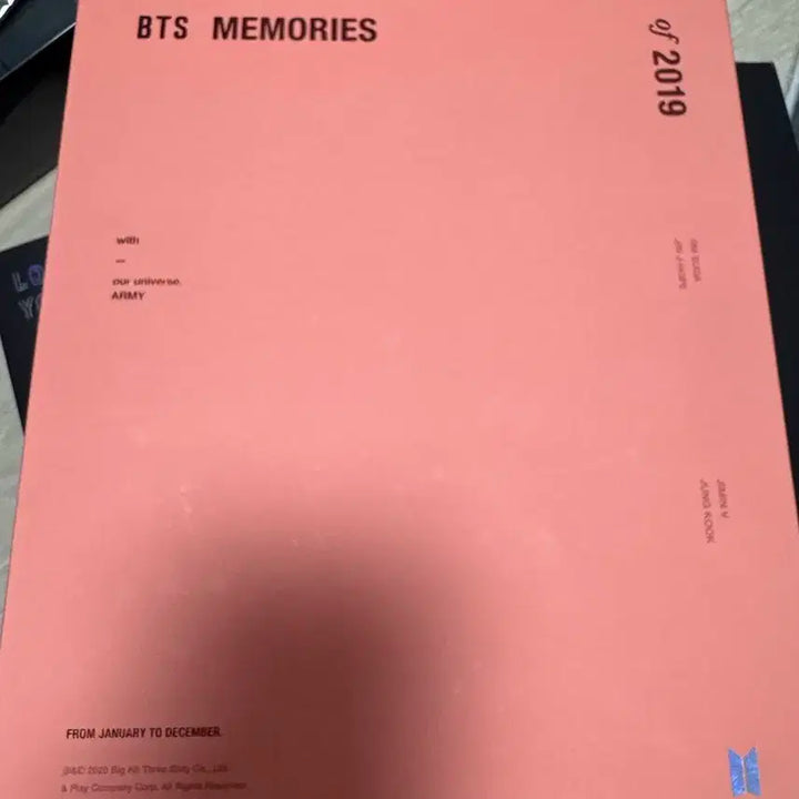방탄소년단 BTS Memories 2019 포카정국