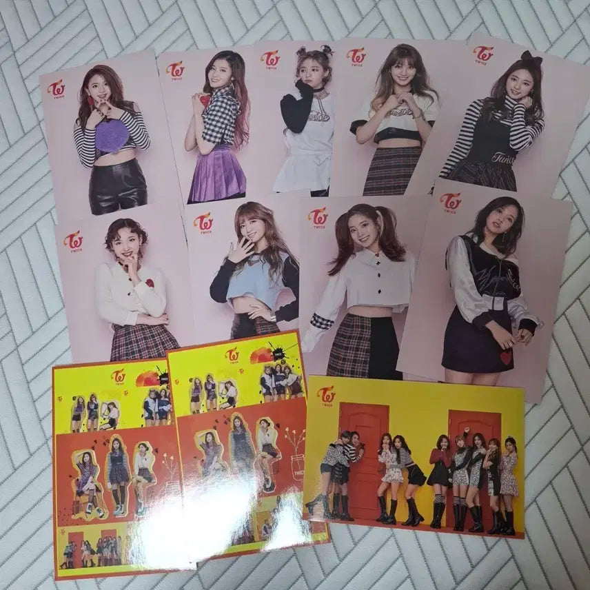 트와이스 포토카드 & 스티커 세트