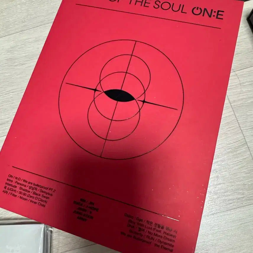 방탄 map of the soul DVD(포카 슈가)