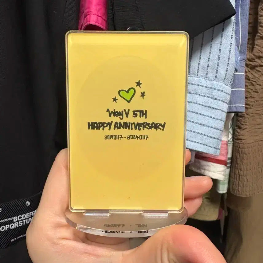WayV 5주년 텐 DIY 아크릴 스탠드 세트 - 일부구성