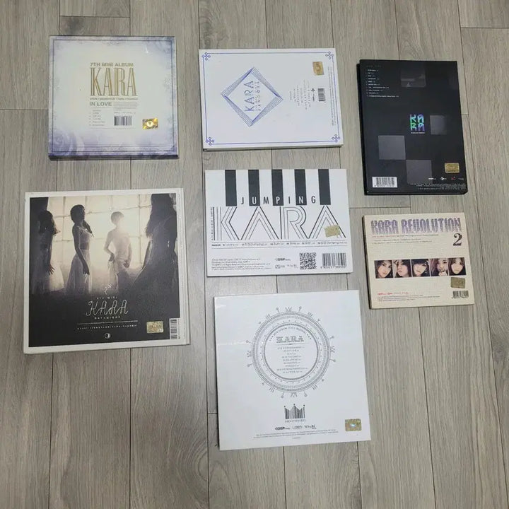 카라 kara 앨범 모음 (Day & Night 외 6장)