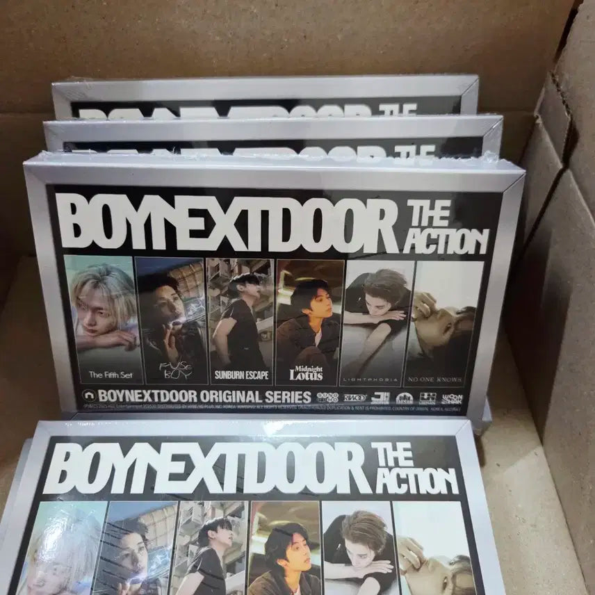 6장1세트 결제창)보넥도 프레임 앨범 미개봉 현물 더액션 action