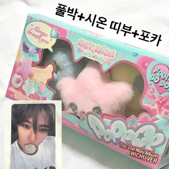 엔시티 위시 팝팝 팝츄 시온 포카 풀셋 풀구성