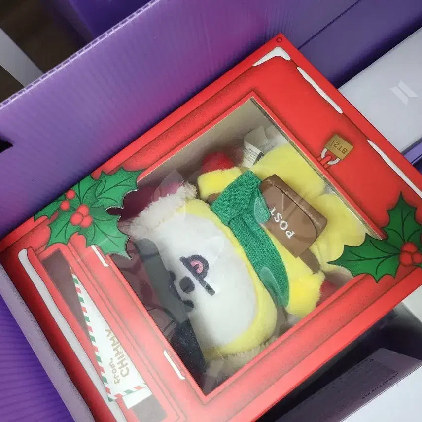 BT21 Chimmy 크리스마스 인형 새상품