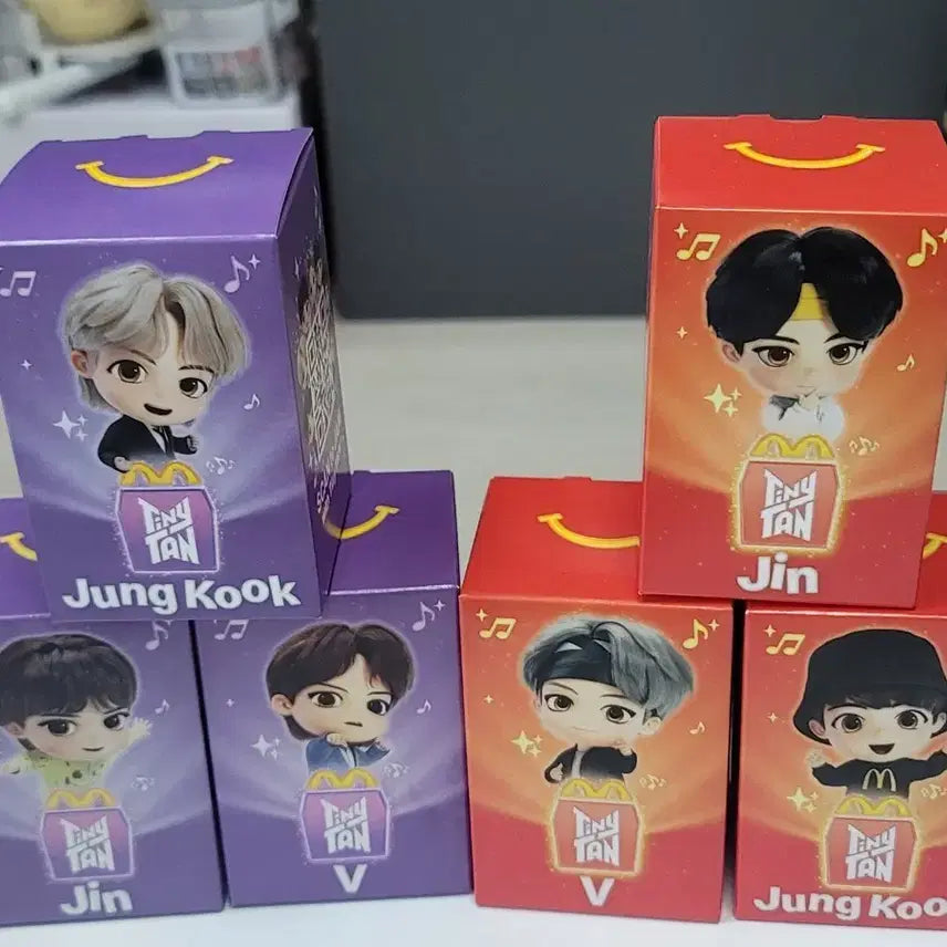 BTS 맥도날드 진, 정국, 뷔 일괄