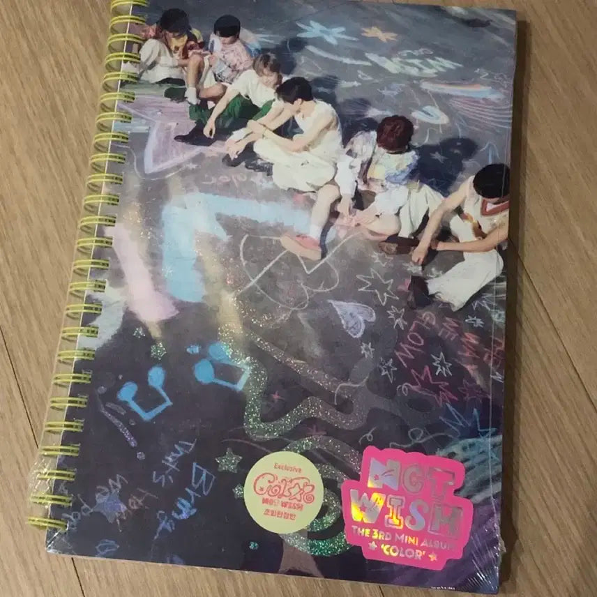 엔시티 위시 컬러 포토북 초회한정반 미개봉 앨범 포카 미공포