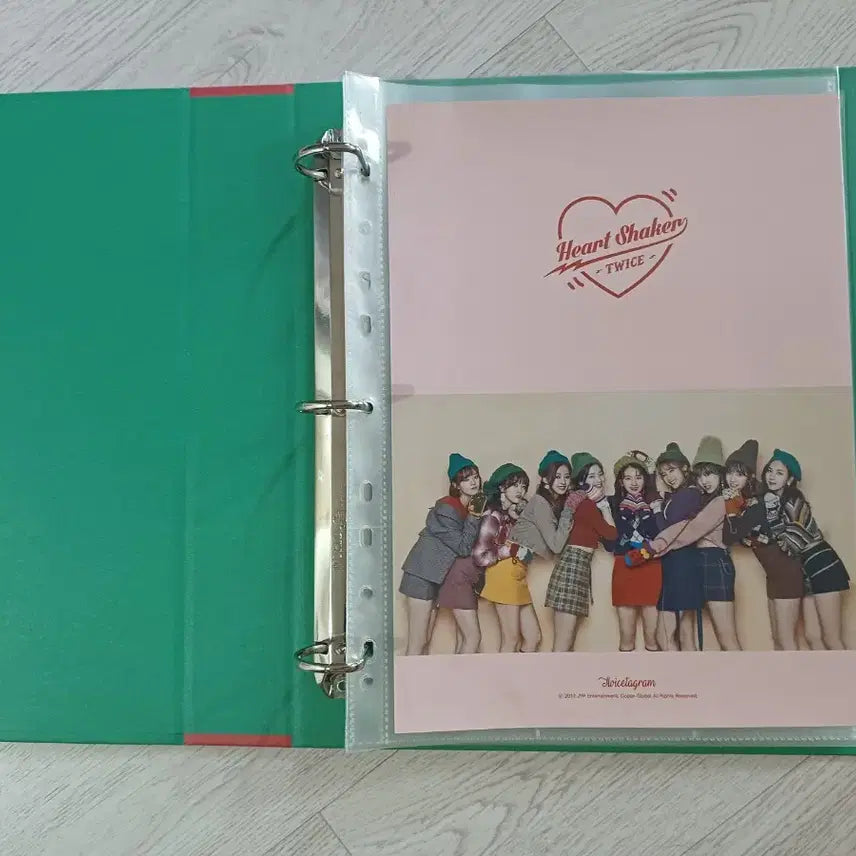 twice 트와이스 Merry & Happy 포토카드 바인더
